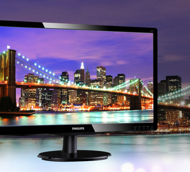 53英寸 mva面板 电脑液晶显示器200v4qsb