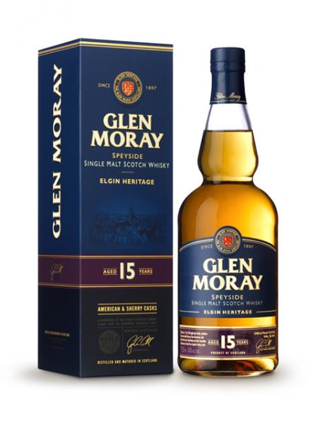 格兰莫雷（Glen Moray）洋酒 传承 15年 斯佩塞 ...-京东