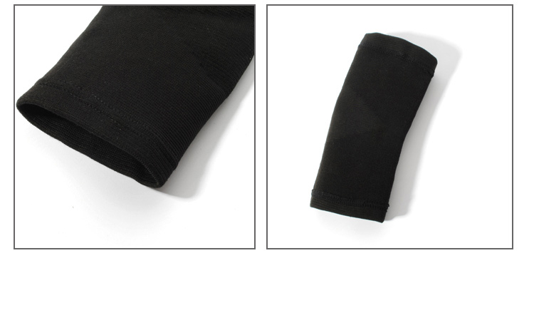 Налокотник AQ, эластичный, для спорта, черный, размер XL