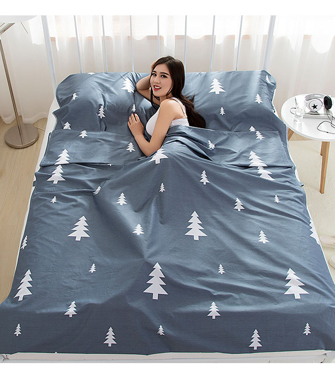 零度探索 livtor旅行酒店宾馆全棉印花卫生床单户外便携式.-京东