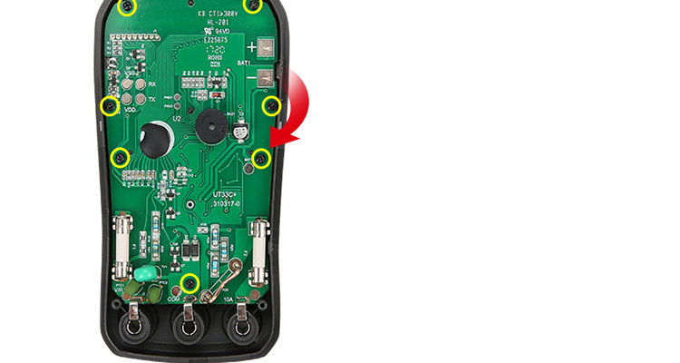 UNI-T UT33A+ Pocket Digital Multimeter, High-Precision Burn-Proof Multimeter, Electrician's Meter, Multi-Purpose Meter for Home Use 19