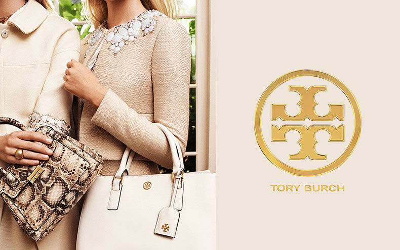 托里伯奇漆皮拉链女钱包