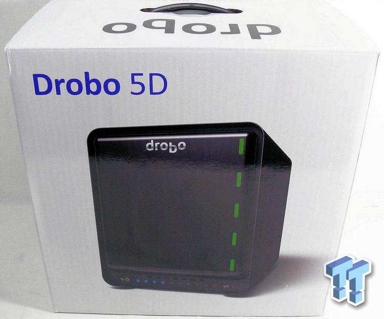 Drobo 5D 雷电2接口 BeyondRAID技术支持硬盘混插 5盘位DAS磁盘阵列-京东