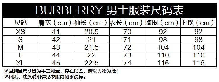 burberry 博柏利 男款海军蓝棉质短袖polo衫 40372301 xs
