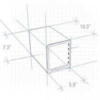 Drobo 5N 千兆网口 BeyondRAID技术支持硬盘混插 5盘位NAS磁盘阵列-京东