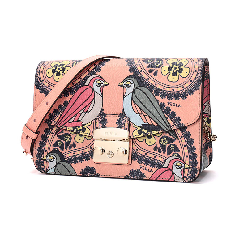 ★ FURLA  バッグ Furla METROPOLIS Women's Series Multicolor Bird Pattern