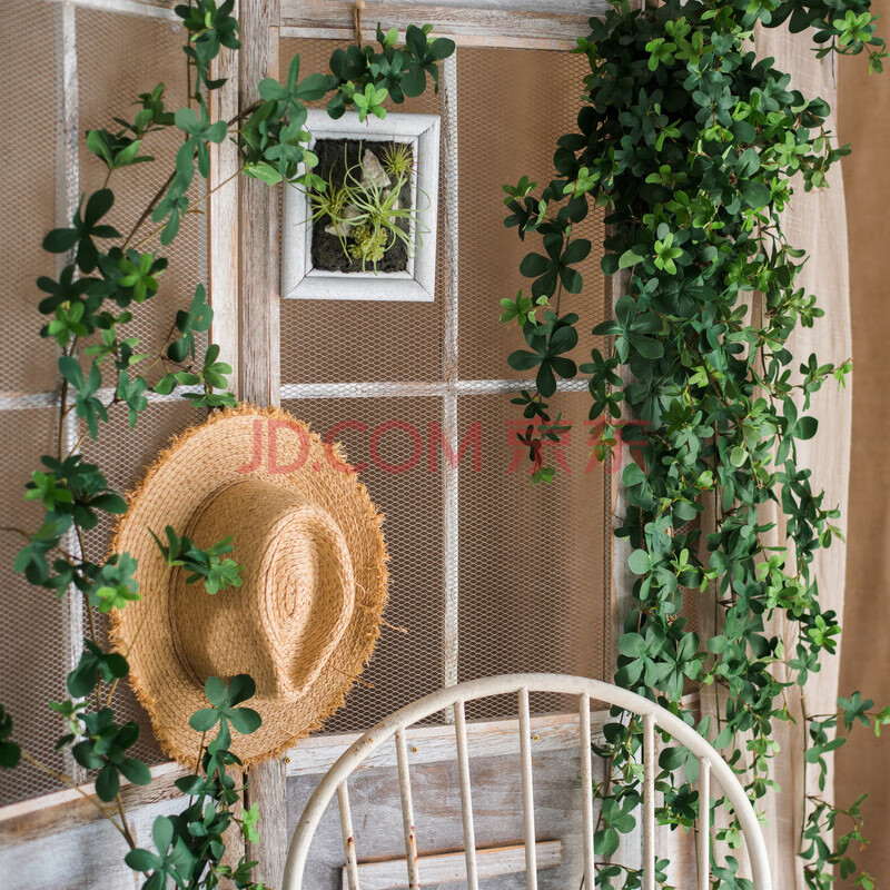 掬涵常春藤仿真绿植装饰爬藤缠绕藤蔓植物装饰造景墙面气氛b超大