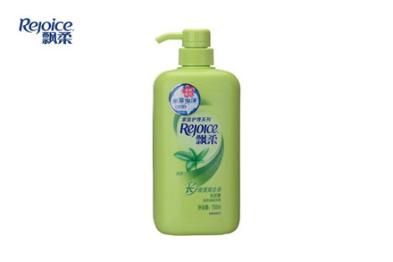 全国飘柔家庭绿茶长效清爽去油洗发露750ml