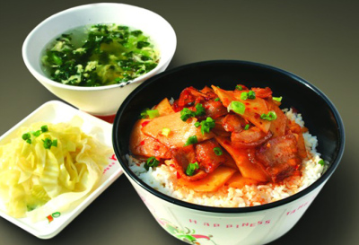 土豆回锅肉饭
