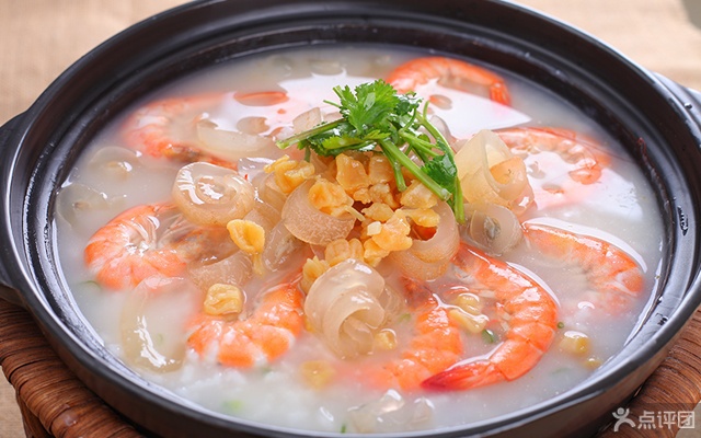 干贝海参鲜虾粥