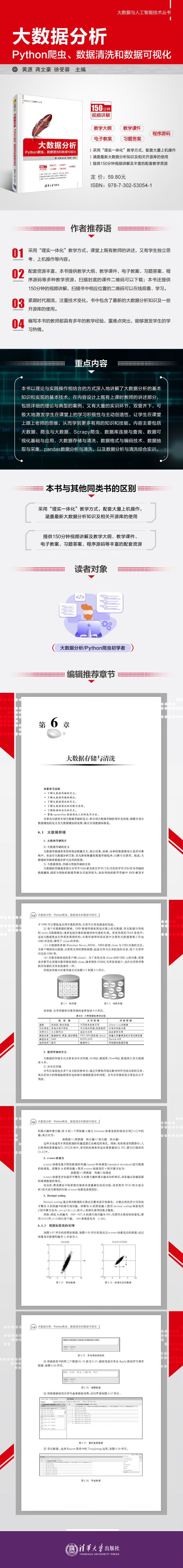 大数据分析 Python爬虫 数据清洗和数据可视化 大数据与人工智能技术丛书 黄源 蒋文豪 徐受蓉 摘要书评试读 京东图书 大数据分析 Python爬虫 数据清洗和数据可视化 大数据与人工智能技术丛书 黄源 蒋文豪 徐受蓉 摘要书评试读 京东图书