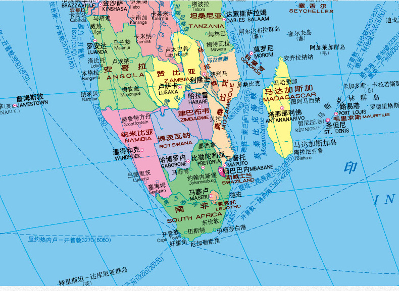 竖版世界地图挂图086105米国家版图系列无拼缝筒装无折痕全景世界版图