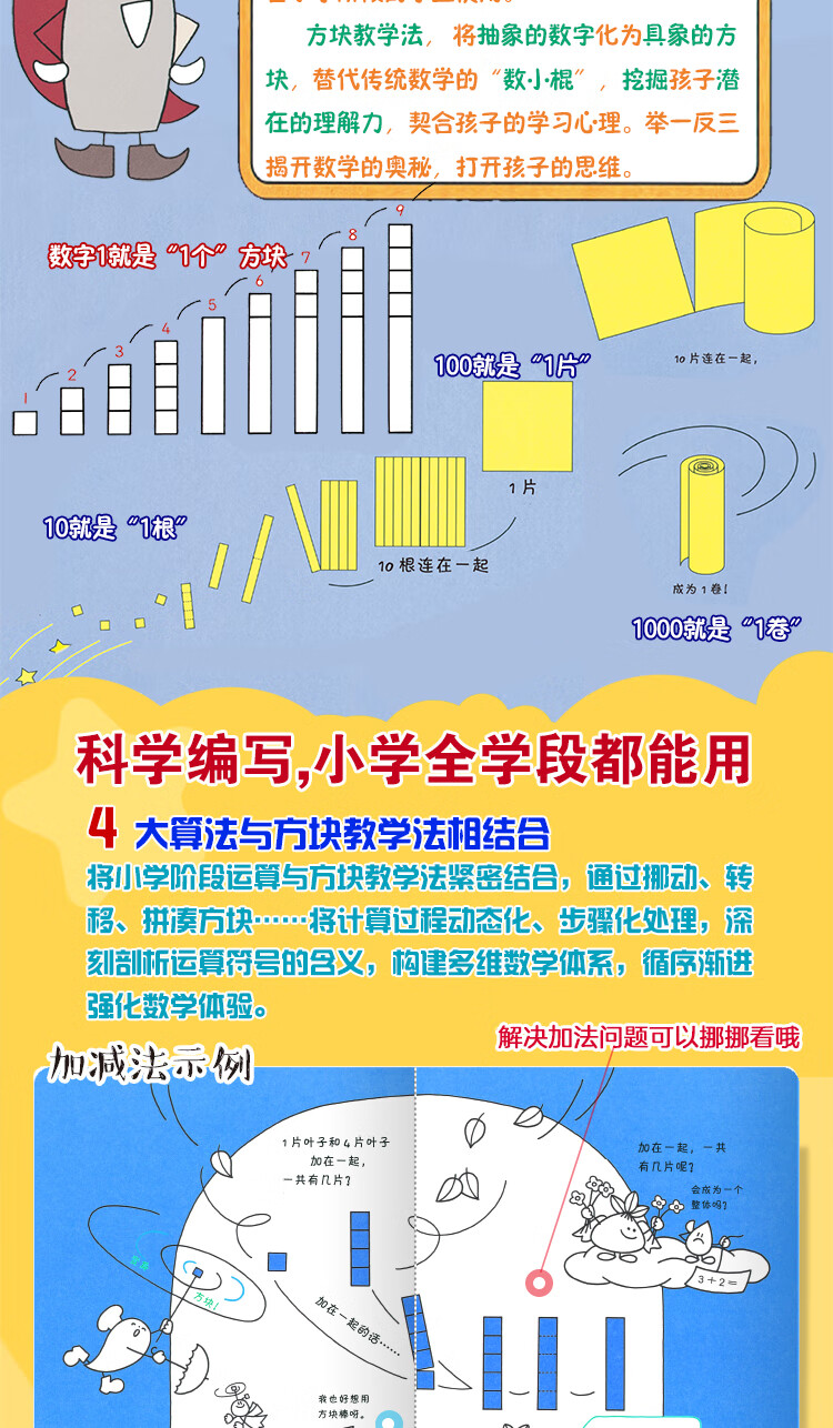 数学大冒险 全10册 日本明星数学教授教给孩子的 方块教学法 国内特级数学名师倾情推荐 小学数学 日 松井干夫 摘要书评试读 京东图书