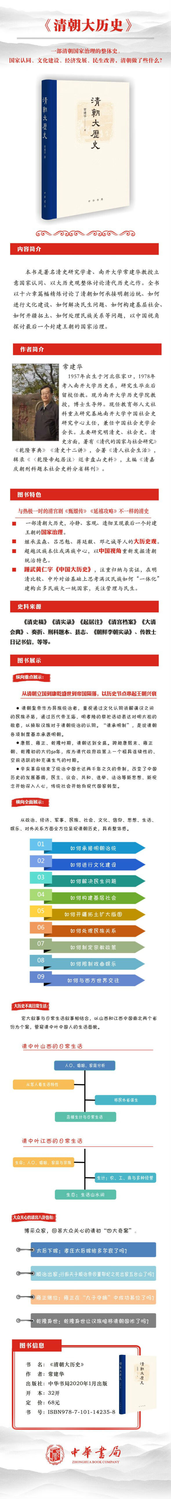清朝大历史 精 常建华 摘要书评试读 京东图书