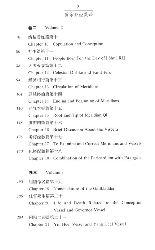 Table of contents: Yellow Emperor's External Canon of Medicine (ISBN:9787542678003)