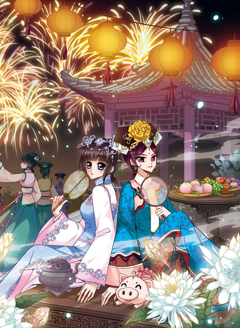 妃夕妍雪独家典藏画集花千骨独家典藏画集