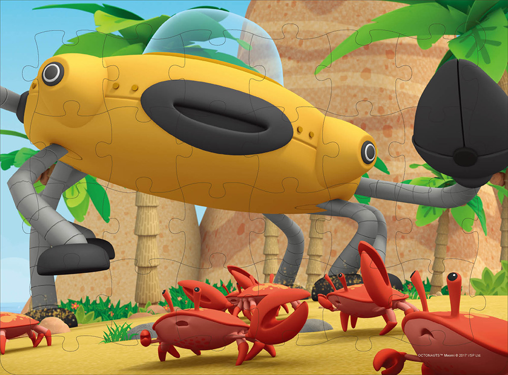 海底小纵队奇趣海洋大拼图发现篇36岁幼小衔接幼儿园儿童动漫卡通童书