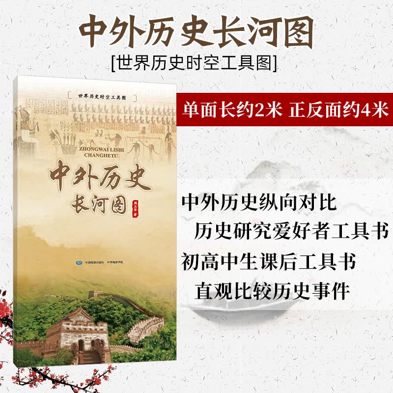 中外历史长河图中外历史年表长约2米正反双面以所选系列为准