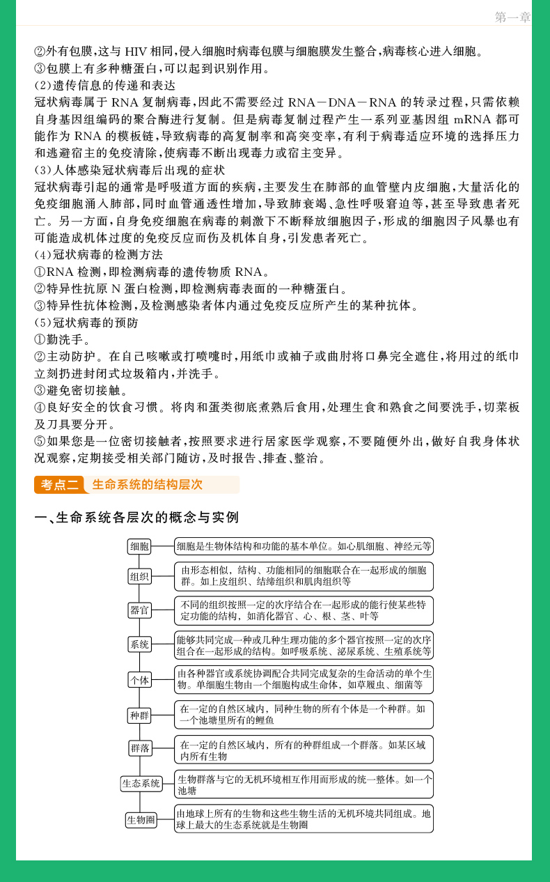 22新版高考蝶变学霸笔记高中生物知识清单考点详解高三复习资料辅导书 董子桥 王立博 摘要书评试读 京东图书