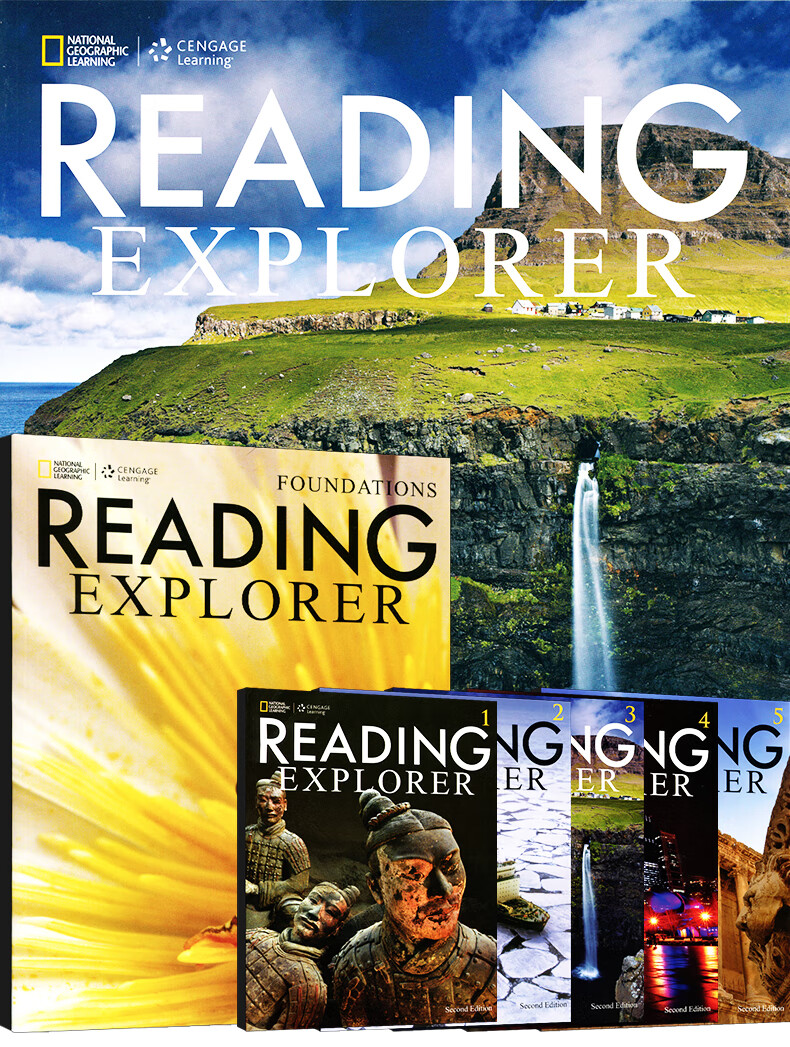 readingexplorer第二版4级别英文原版进口美国国家地理英语教材青少年
