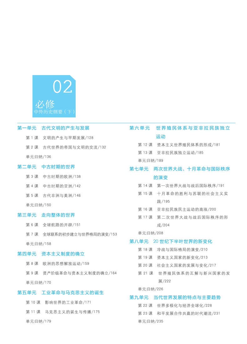 2022新教材版 一本涂书 高中政史地3本套装 高一高二高三高考通用复习
