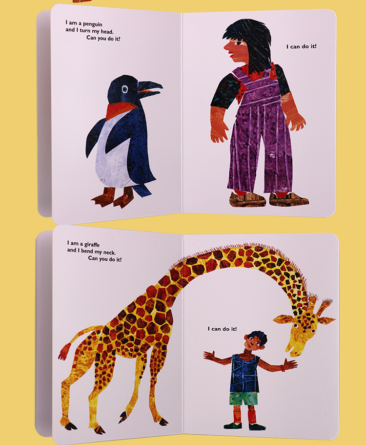 经典3册纸板套装 eric carles animal collection 进口原版绘本百度