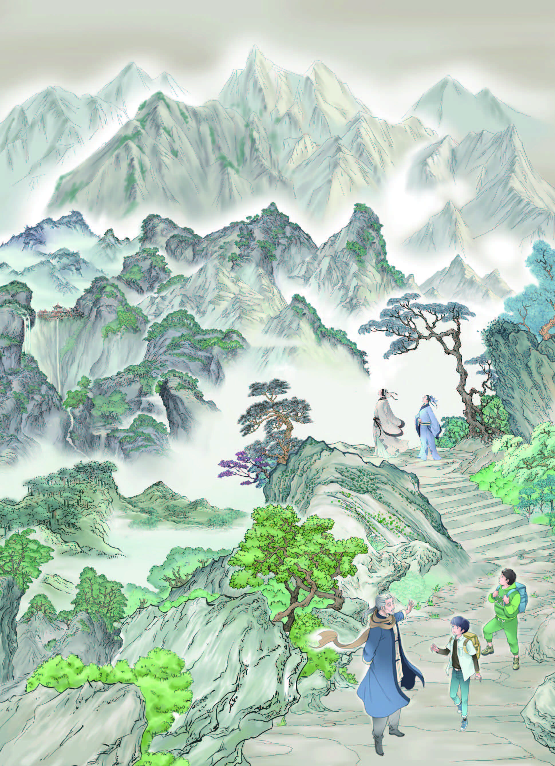 目录《小米多诗词王国漫游记 李白密码》第 一 回 起因:爷爷被困五芒
