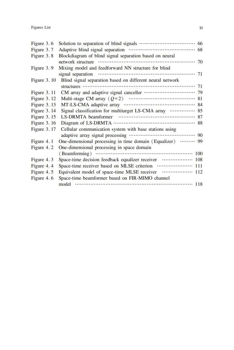 Table of contents: Array Signal Processing and Space-Tiem Two-Dimensional Signal Processing (ISBN:9787313262769)
