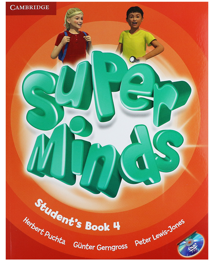 剑桥少儿英语教材superminds英音版1级别主课本练习册dvdrom