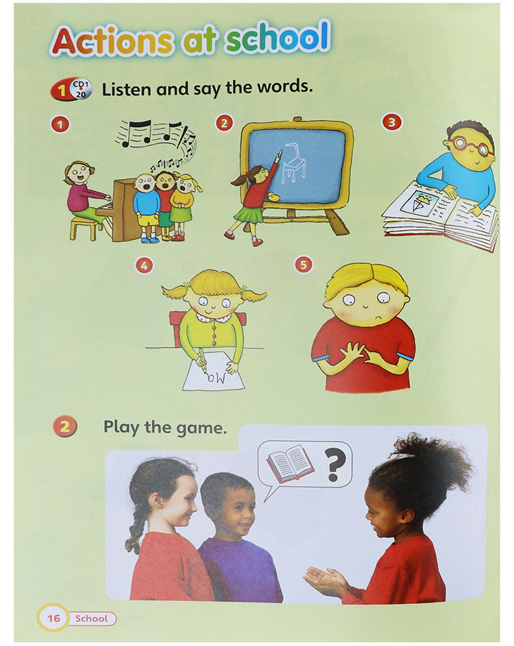 剑桥少儿英语教材superminds英音版1级别主课本练习册dvdrom