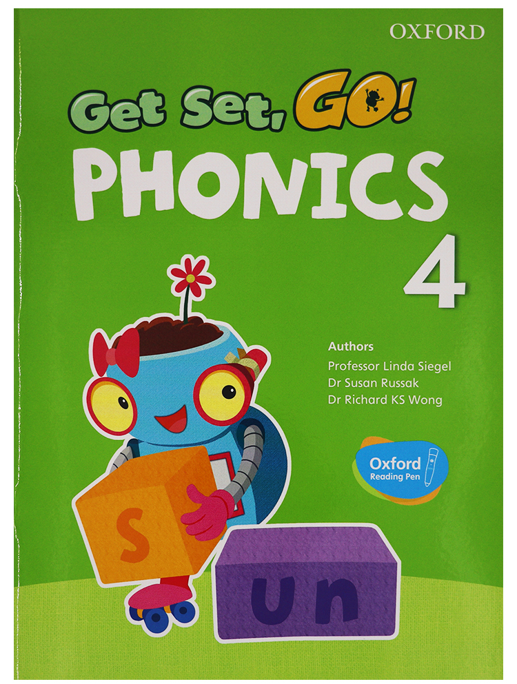 牛津自然拼读幼儿教材getsetgophonics主课本16全套牛津点读笔可点读