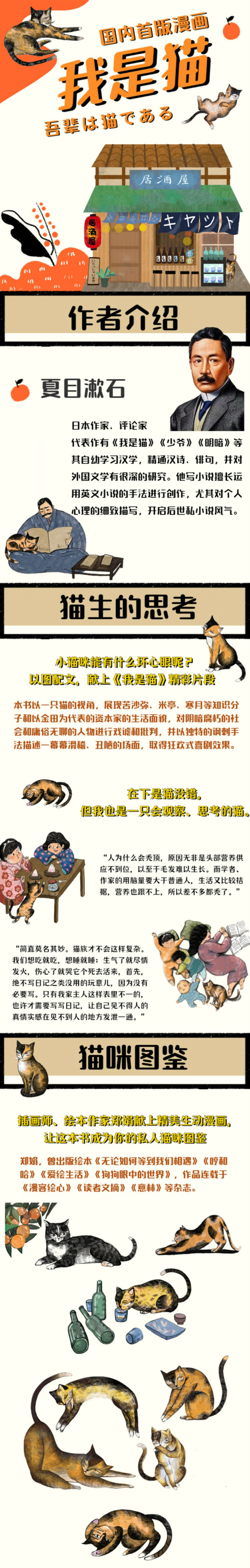 我是猫 漫画版夏目漱石著余水秀译郑娟绘以一只猫的视角观察主人苦沙弥和他的朋友们 摘要书评试读 京东图书