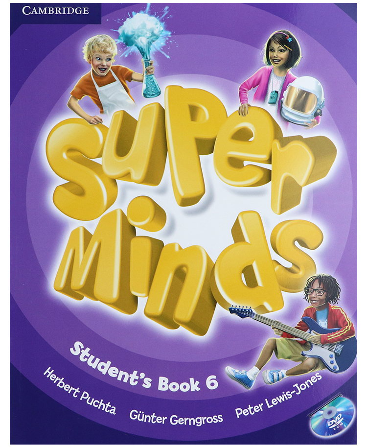 剑桥少儿英语教材superminds英音版3级别主课本练习册dvdrom