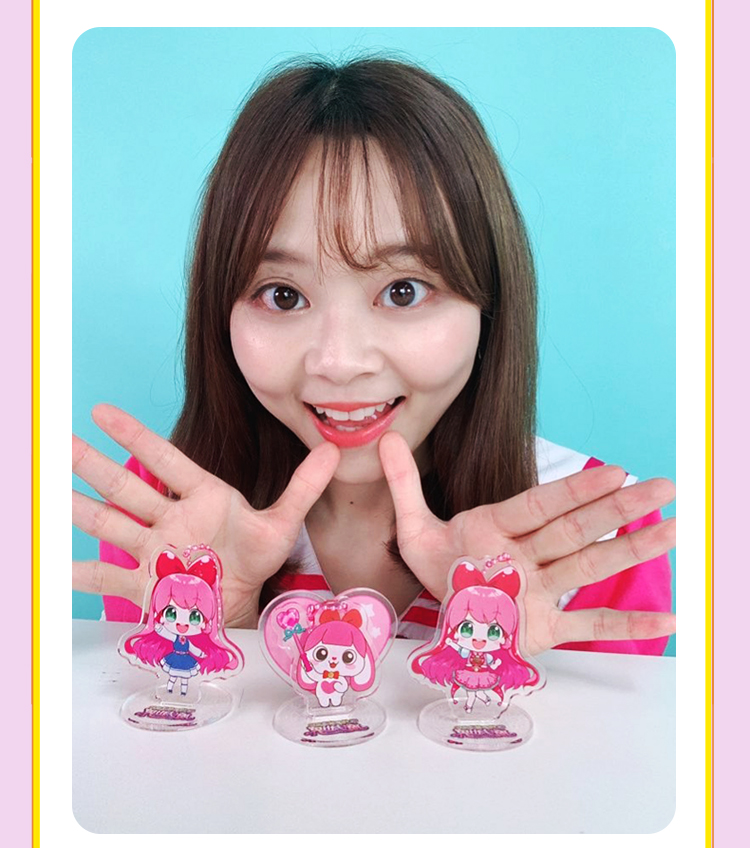 小伶玩具女孩玩具儿童装饰玩具亚克力立牌xtb03