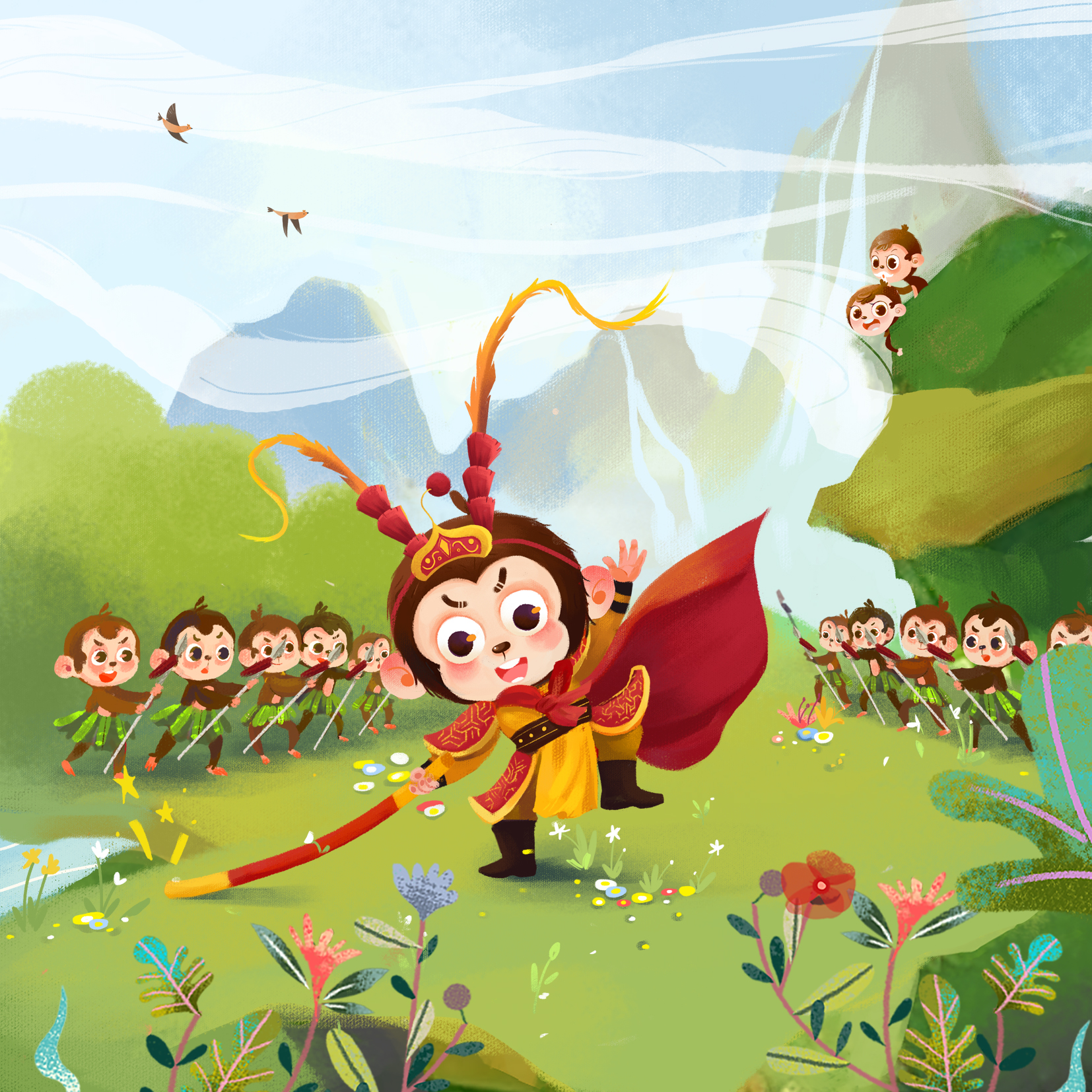 快乐西游1:齐天大圣(ar版) 三打白骨精