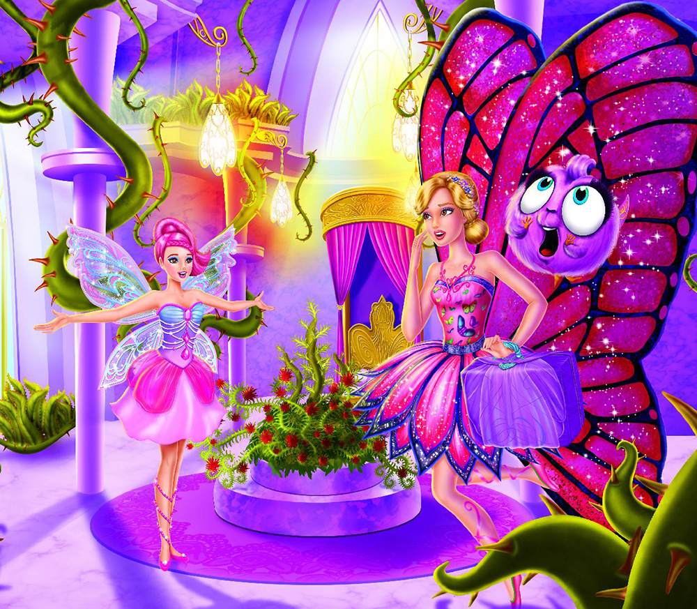 芭比小公主影院畅销版芭比之美人鱼历险记2粉红舞鞋