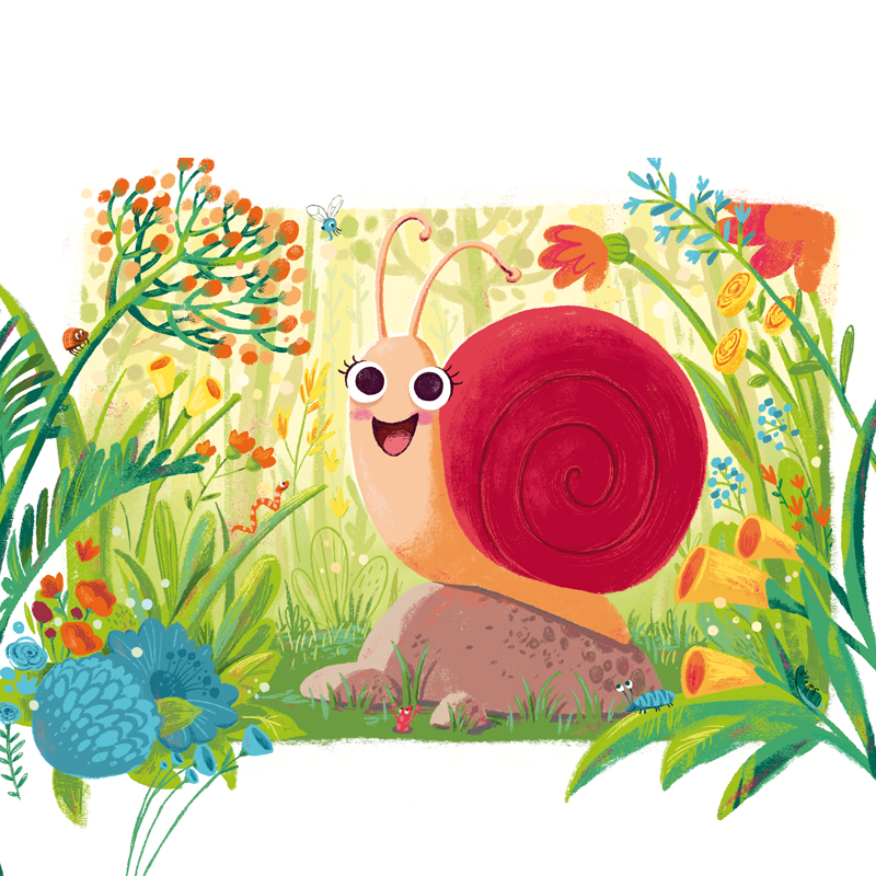 国际音乐会绘本:听,小蜗牛艾玛(精装 随书附赠光盘   扫码听音频)德国