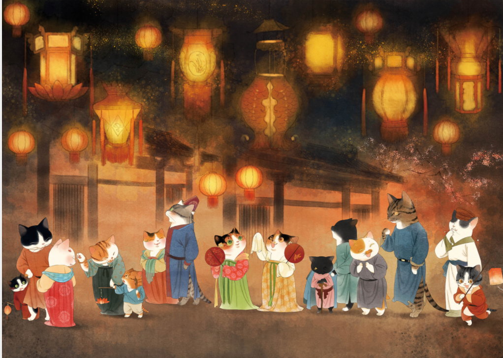 唐朝风情绘卷:画猫·梦唐(精) 画猫·梦唐