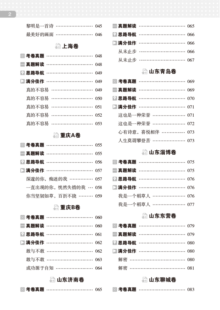 开心教育 高效备战中考作文 专注解决中考作文失分问题简介,目录书摘