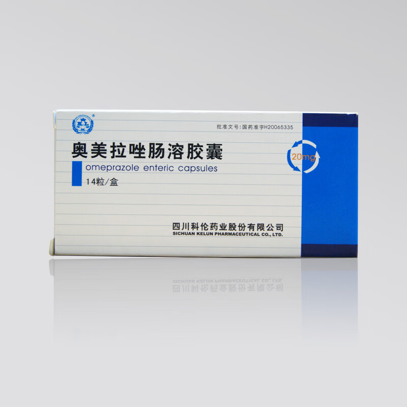 科伦奥美拉唑肠溶胶囊20mg14粒