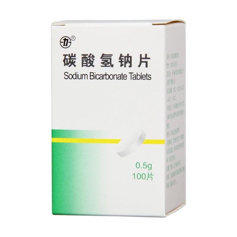 力 碳酸氢钠片(小苏打) 天津力生 0.