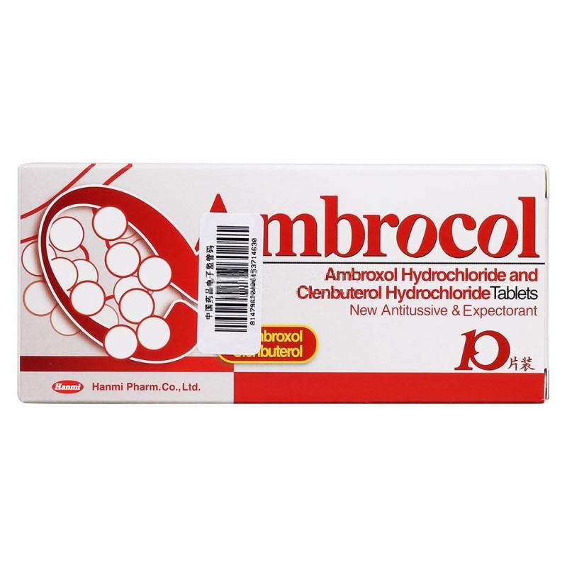 易坦静 氨溴特罗片10片/盒用于治疗急 慢性呼吸道