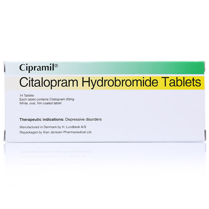 喜普妙 氢溴酸西酞普兰片 20mg*14片 一盒装【图片 价格 品牌 报价】
